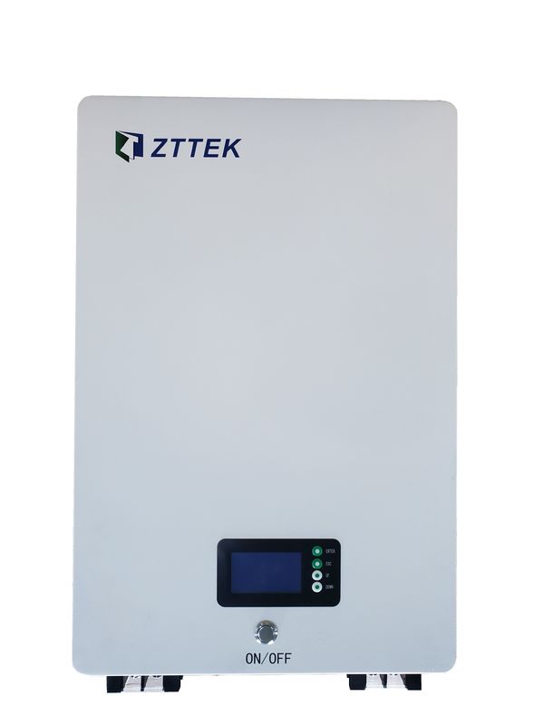 Muurtype 51.2V energieopslagbatterij voor huishoudens, 5 kW