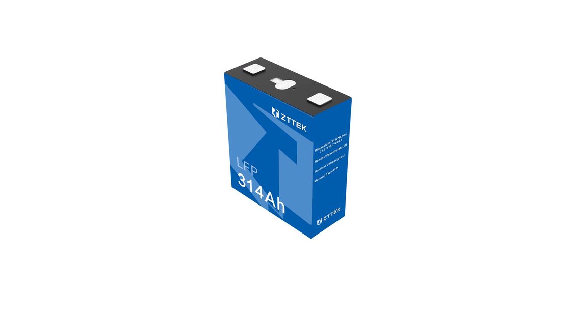 Multicell Lithium Ion Battery Cell 3.2V 314Ah Voor ESS Ontladingssnelheid 0,5C