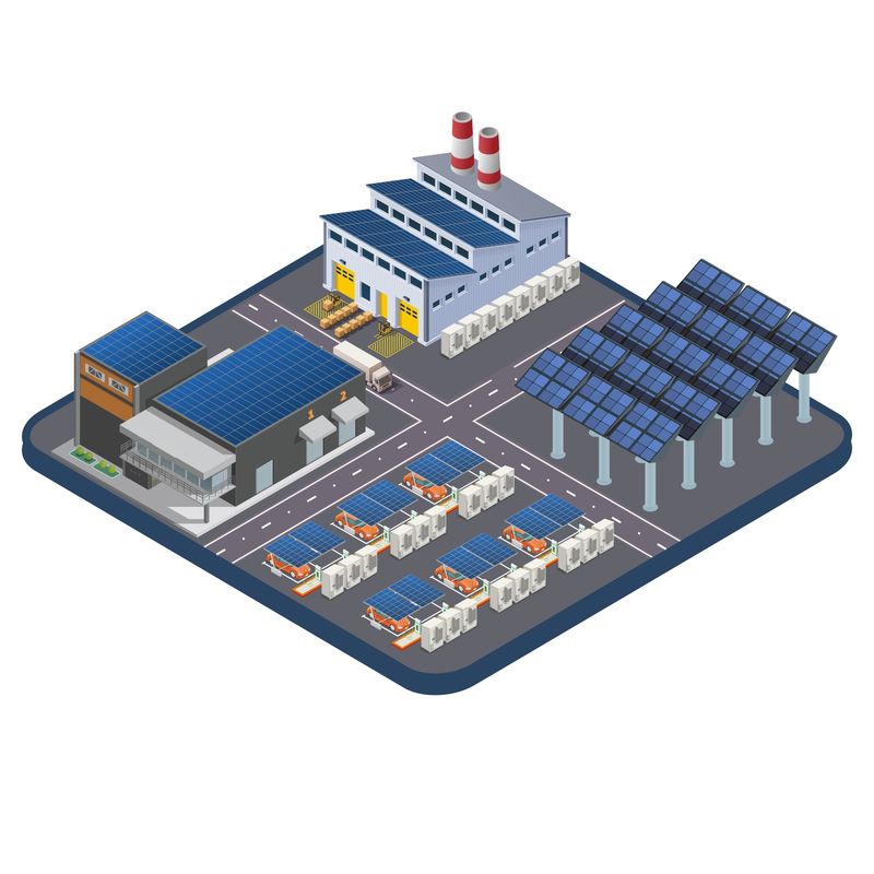 Batterij energieopslag systeem Ess Batterij systeem voor luxe resorts hotels
